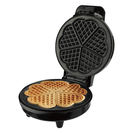 Non Stick Waffle Maker, Electric Waffle Iron with Double Sided Heating, Compact Waffle Maker for Breakfast and Desserts
