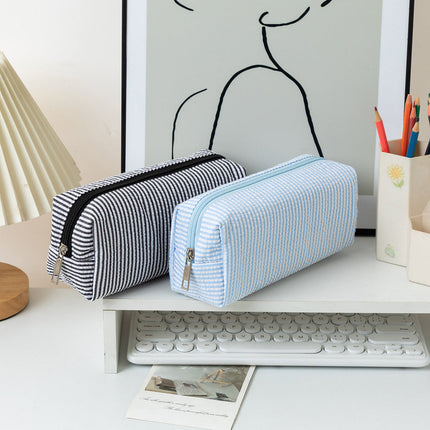 Pencil Case with Zipper, Large Capacity Pencil Pouch – image 4