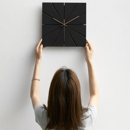Modern Wall Clock for Living Room, Minimalist Wall Decor