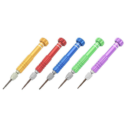 Precision Screwdriver for Glasses, Aluminum Pocket Screwdriver