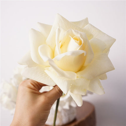 Artificial Flowers, Faux Rose Single Stem – image 12