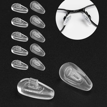 Glasses Nose Pads, Silicone Nose Pads for Glasses in Multiple Sizes – image 5