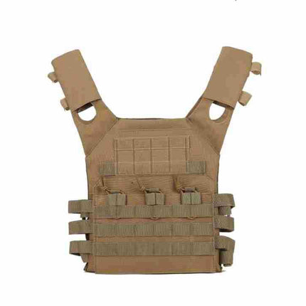 Tactical Vest with MOLLE System, Ventilated Utility Vest with Zippered Pockets – image 6