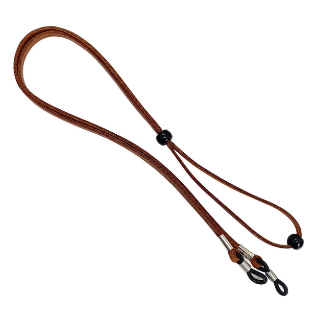 Leather Eyeglass Strap Holder with Clips, Adjustable Glasses Holder Strap for Sports and Outdoors – image 13