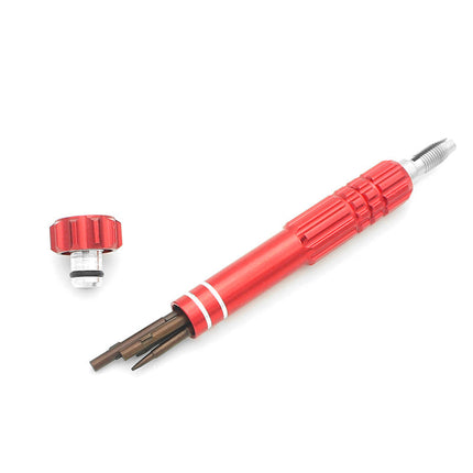 Precision Screwdriver for Glasses, Small Screwdriver for Eyeglasses and Sunglasses, Aluminum Pocket Screwdriver
