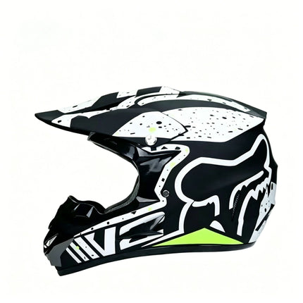 Dirt Bike Helmet, Full Face Motorcycle Helmet with Visor – image 46