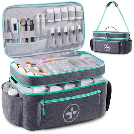 First Aid Bag, Emergency Bag with Shoulder Strap – image 7