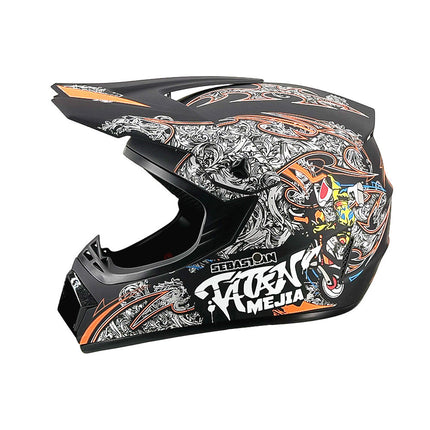 Dirt Bike Helmet, Motocross Helmet with Reinforced Chin Guard for Off Road – image 15