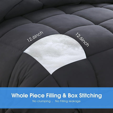 Tufted Comforter, Ultra Soft Bedding Comforter