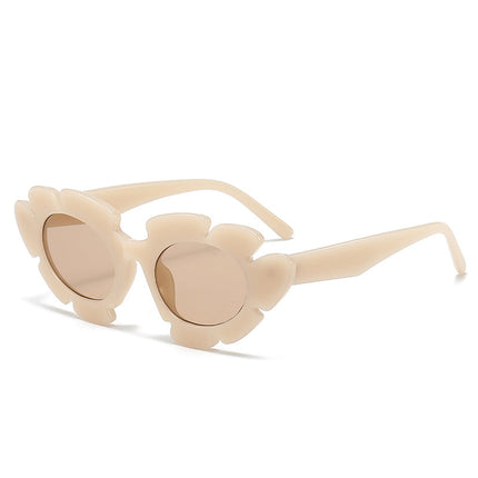 Flower Sunglasses for Women, UV Protection Sunglasses with Flower Shaped Frame – image 8