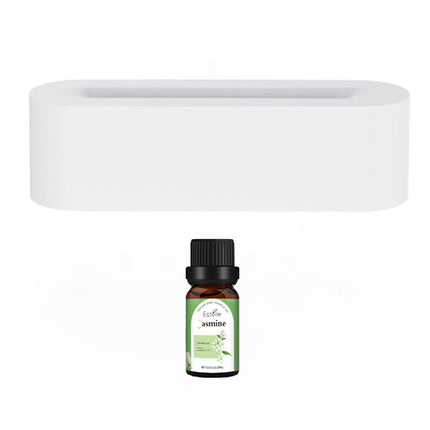Flame Aroma Diffuser with 7-Color LED Light & Ultrasonic Humidification | Quiet Aromatherapy for Home and Office