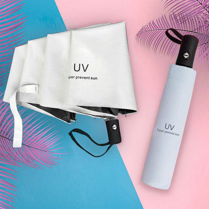 UV Umbrella for Sun and Rain, Sun Umbrella Parasol with UV Protection for 2 People – image 5