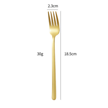 Gold Spoons, Golden Dessert Spoon – image 5
