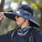 Sun Hat with Fan, Cooling Hat with Mesh and Adjustable Chin Strap – image 11