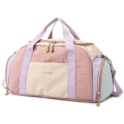 Gym Bag for Men and Women, Travel Bag for Weekend Trips with Side Pockets