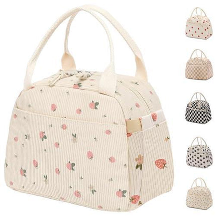 Womens Lunch Bag Insulated, Small Insulated Bag with Carry Handles, Cute Cooler Bag for Work and School – image 10
