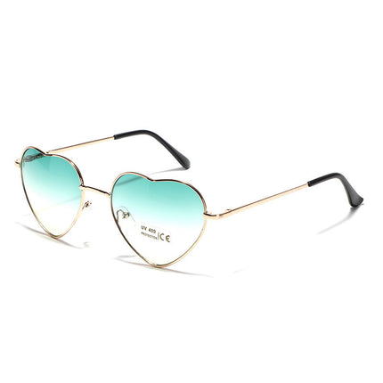 Heart Shaped Sunglasses for Women, UV Protection Sunglasses with Gradient Lenses – image 8