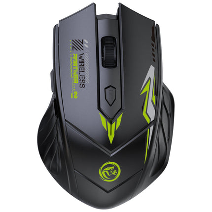 Wireless Gaming Mouse, Ergonomic Wireless Mouse with RGB Lighting and Adjustable DPI, Computer Mouse for Women Gamers
