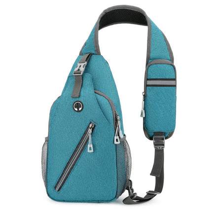 Men's Crossbody Bag with Multiple Compartments | Durable Oxford Cloth Design for Travel and Daily Use