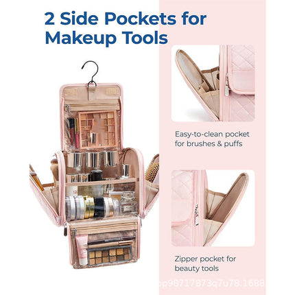 Makeup Bags, Quilted Travel Toiletry Bag – image 6