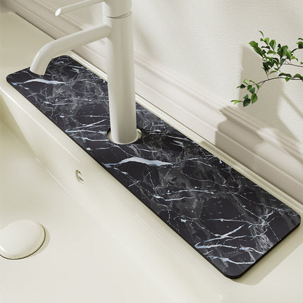 Dish Drying Mat for Kitchen Sink, Marble Pattern Kitchen Accessories
