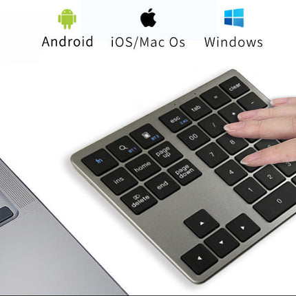 Wireless Numeric Keypad, Number Pad for Laptop and Desktop