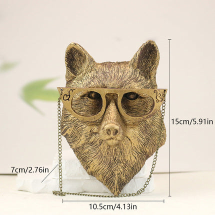 Animal Head Wall Sculptures in Resin, Living Room Wall Decor and Bedroom Wall Decor for Home and Office – image 15
