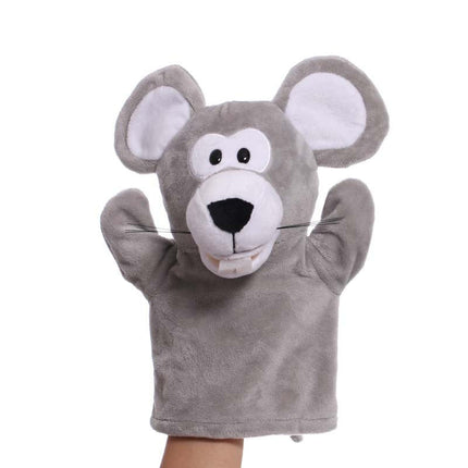 Plush Tiger Hand Puppet with Movable Mouth – image 5