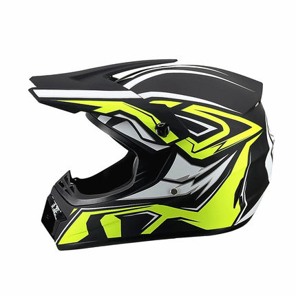 Dirt Bike Helmet, Full Face Motorcycle Helmet with Visor – image 48