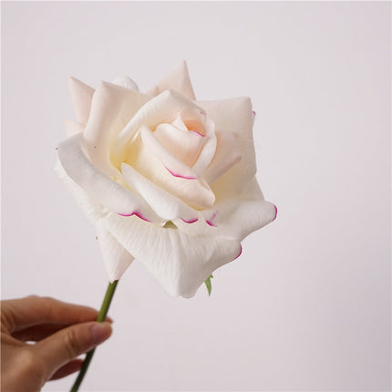 Artificial Flowers, Faux Rose Single Stem – image 9