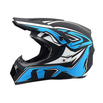Dirt Bike Helmet, Full Face Motorcycle Helmet with Visor – image 40