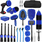 Car Wash Brush Set with 26 Durable Tools | Effortless Cleaning for Cars, Trucks, and SUVs