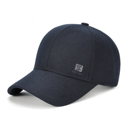 Baseball Caps for Men, Classic Cotton Baseball Cap with Adjustable Strap, Structured Mens Hat for Everyday