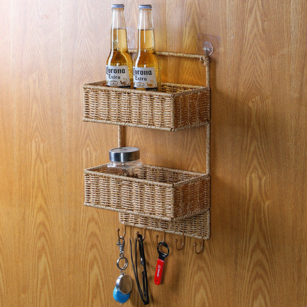 Woven Baskets, Handwoven Plant Basket for Home Decor – image 5
