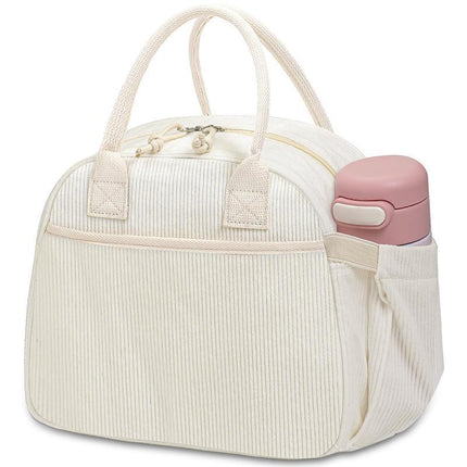 Womens Lunch Bag Insulated, Small Insulated Bag with Carry Handles, Cute Cooler Bag for Work and School