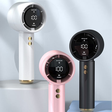 Portable Fan, Mini Handheld Fan with Digital Display – image 4