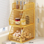 Gold - 3-Tier (Single Column) / nan