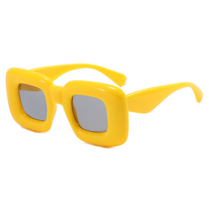 Rectangular Sunglasses for Women, UV Protection Sunglasses with Wide Frame – image 4