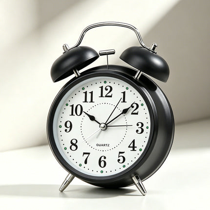 Retro Alarm Clock, Vintage Home Decor and Bedroom Decor with Quartz Movement – image 5