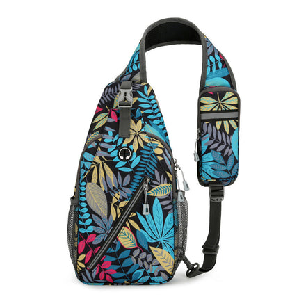 Men's Crossbody Bag with Multiple Compartments | Durable Oxford Cloth Design for Travel and Daily Use