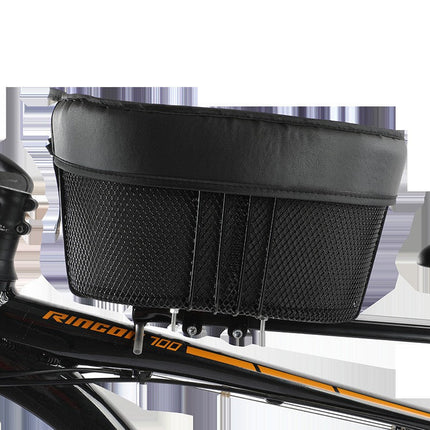Pet Carrier for Bike with Mesh Sides, Bike Dog Carrier for Small Dogs and Cats