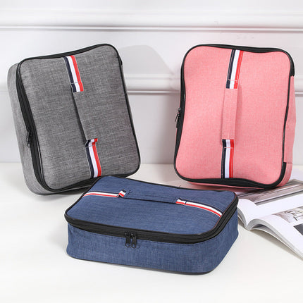 Travel Toiletry Bag with Handle, Organizer Bag for Electronics and Travel Accessories, Travel Essentials Organizer