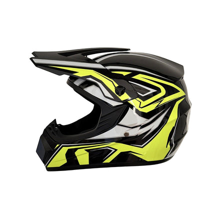 Dirt Bike Helmet, Motocross Helmet with Reinforced Chin Guard for Off Road – image 7