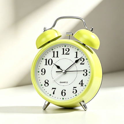 Retro Alarm Clock, Analog Alarm Clock with Large Dial – image 8