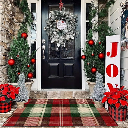 Christmas Door Mat, Non Slip Entryway Rug – image 8