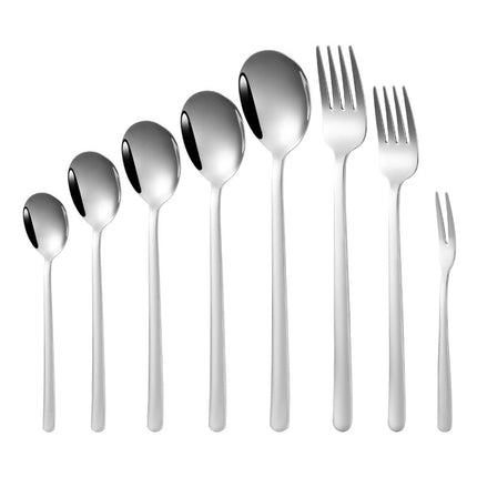Gold Spoons, Ice Cream Spoon with Ergonomic Handle for Desserts and Table Setting