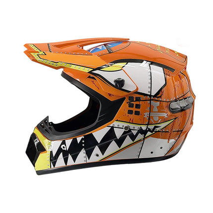 Dirt Bike Helmet, Motocross Helmet with Reinforced Chin Guard for Off Road – image 49
