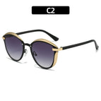 Gold frame Smoke Gray / nan