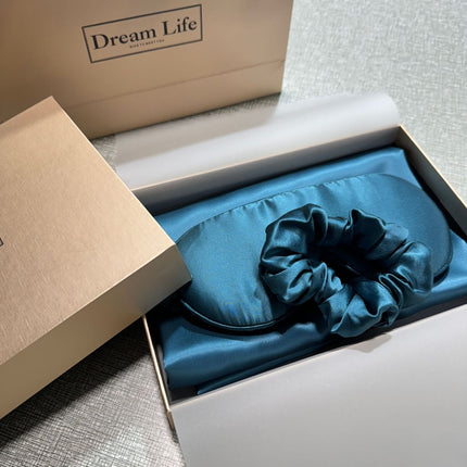 Silk Pillowcase Set with Sleep Mask and Scrunchie – image 14