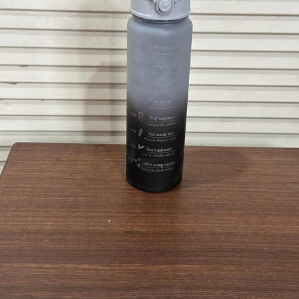 Motivational Water Bottle with Time Markers, Leak Proof Plastic Water Bottle – image 19